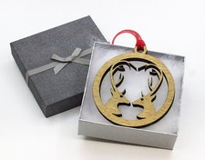 Décoration arbre coeur cerf