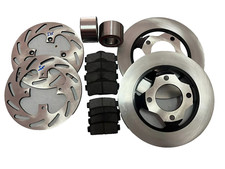 Ligier Disques de Frein Avant + Arrière Plaquettes + Roulements Ixo Js 50 Deux