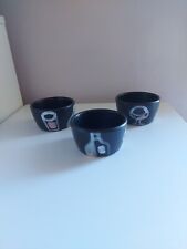 3 BOLS EN CERAMIQUE ANNEES