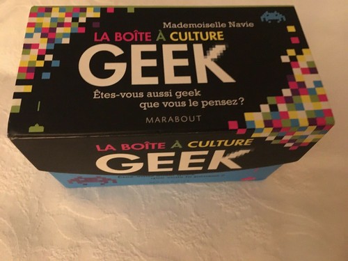Boite culture geek - boite, À