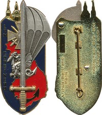 CORBINEAU, LTN, Prytanée, para colo en Indochine, A.Bertrand (3190)