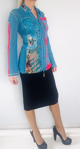 Chemise zippée mesh save - en,