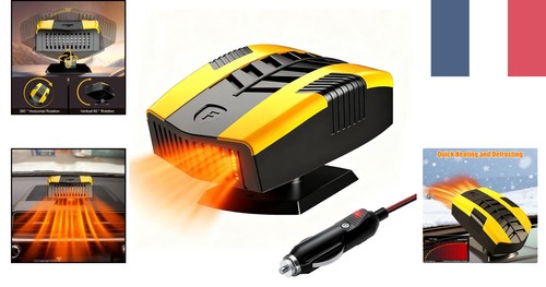 Chauffage auto portable 12v - chauffage,