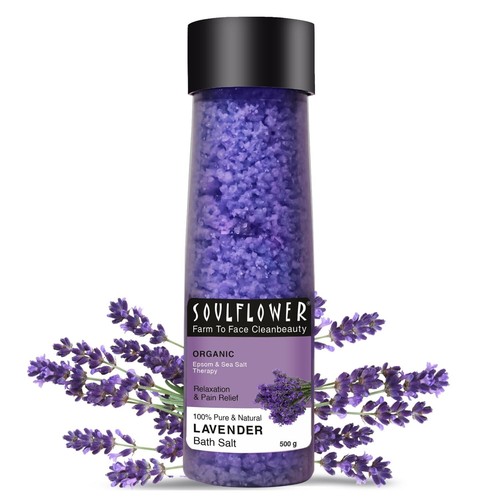 Sel bain lavande - sel, soulflower