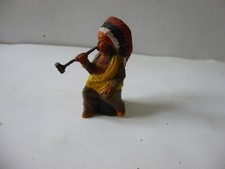 CHEF INDIEN AVEC CALUMET  MARQUE CLAIRET FRANCE   COMME STARLUX MODELE  1