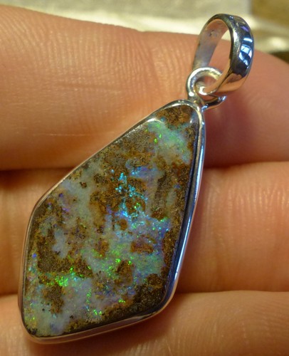 Pendentif opale boulder - o&co,