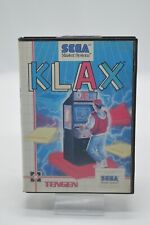Jeu Game Klax Bornes arcade console Master system PAL SEGA boite FR COMPLET