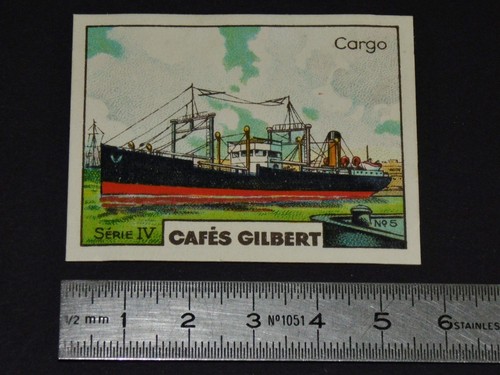 Chromo 1936 cafes gilbert - 1936,
