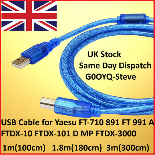Câble usb yaesu - ft-710, ft-891