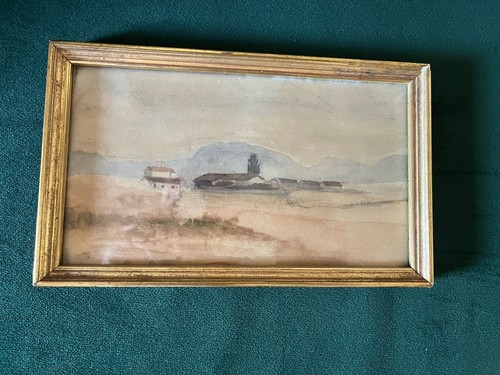Aquarelle ancienne