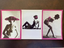 Lot de 3 cartes postales