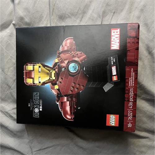 Lego marvel iron man - man, bust