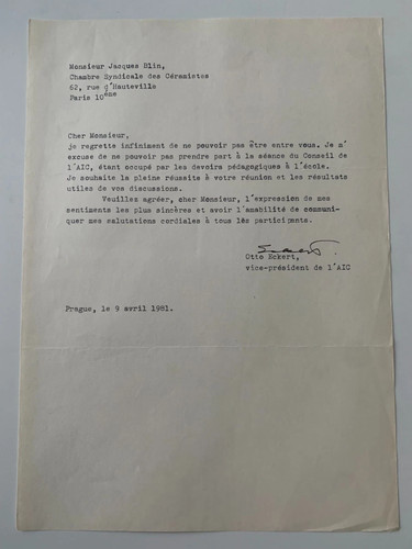 Archive ceramiste jacques - archive, du