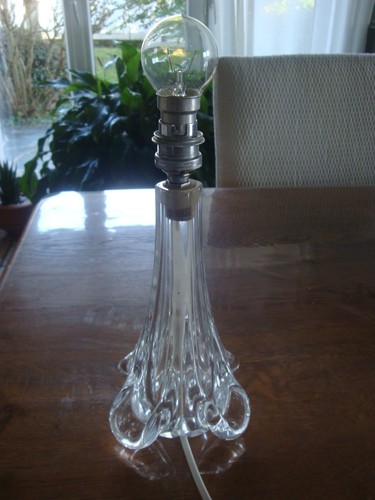 Pied lampe cristal - en,