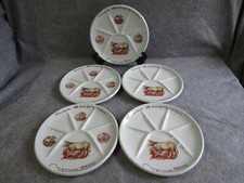 5 assiettes à fondue