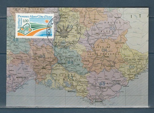 Carte 1er jour - , alpes