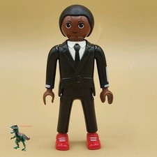 Figurine Playmobil homme-agent secret-Super 4-espion secret #hommes en noir#