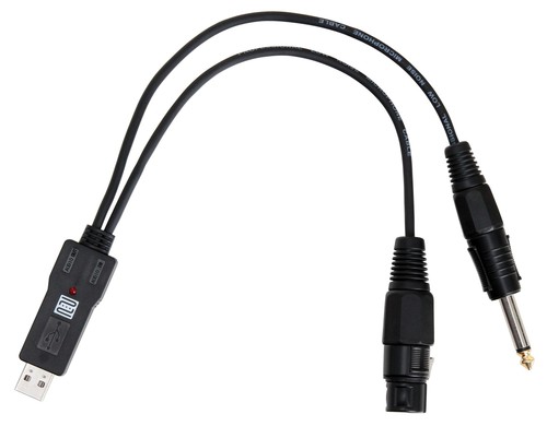 Usb xlr 3mm jack cable - 2.0,