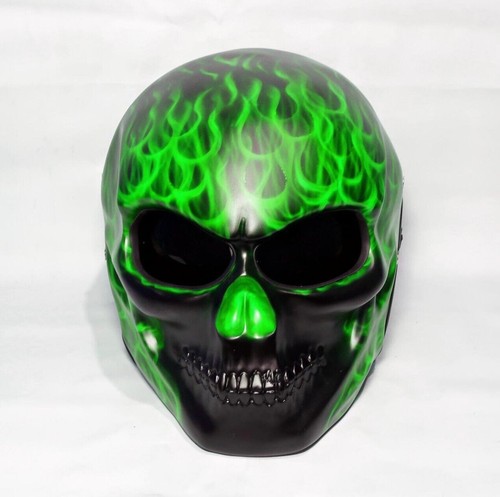 Casque crâne moto custom - casque,