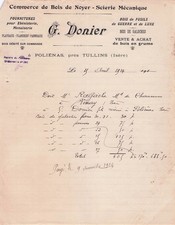 38 POLIENAS, scieur, DONIER