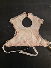 Bavoir ancien pour bébé - , ou