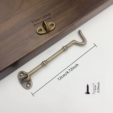 1pc Laiton Vintage Bord Verrou