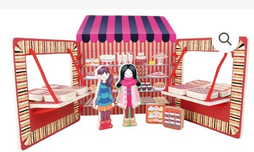 Stand marchande bonbons - marchande, de