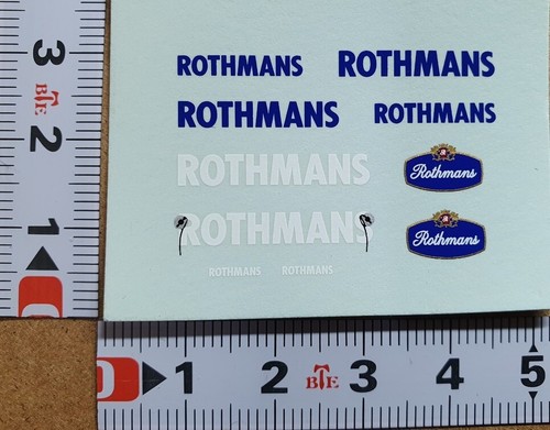 Anciens old decals - 1/43, logos