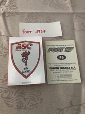 LOT DE 65 VIGNETTES FOOT 1997 PANINI SANS DOUBLE. BON ÉTAT