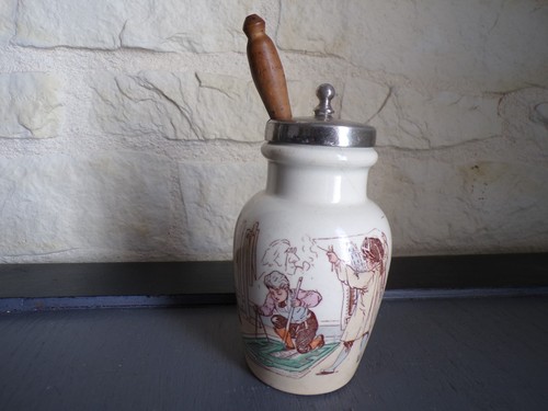 Pot moutarde ancien - pot,