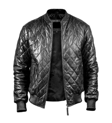 Veste motard homme - motard, noire