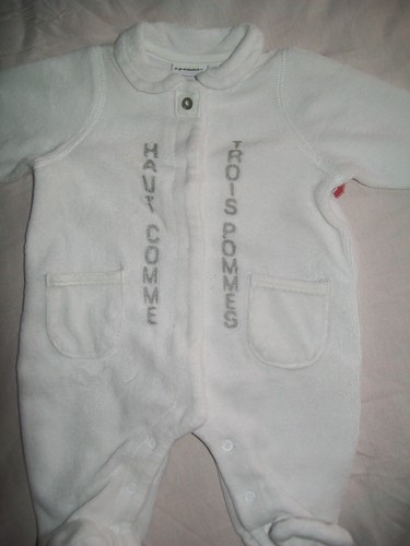 Pyjama pommes naissance - 3,