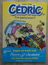 CEDRIC  ** TOME 27 C EST QUAND