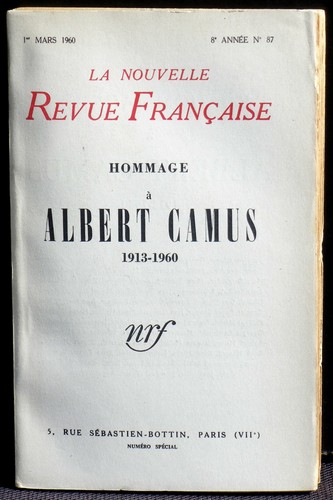 Nouvelle revue française - la,