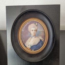 Portrait MINIATURE Peinture