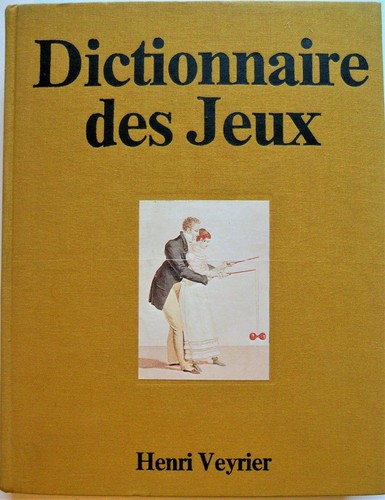 Dictionnaire des jeux - dictionnaire,