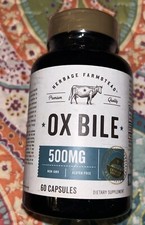 Ox Bile 500mg | 60 Capsules |