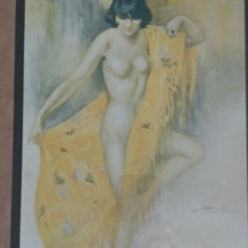 Gravure femme une 1930 art - femme,