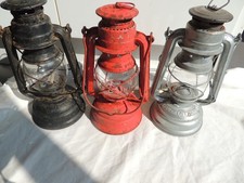 3 ANCIENNES LAMPES TEMPETE