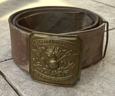 Ceinturon Pompiers III° Republique