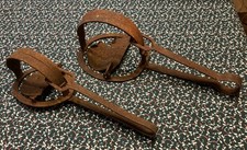 2 Piege à loup renard ancien