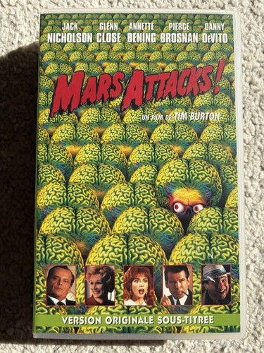 Warner bros mars attacks vhs - attacks!,