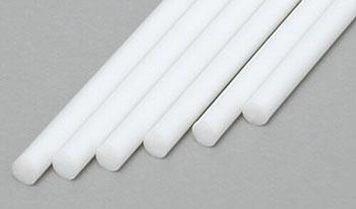 Evergreen styrene round rod - evergreen,