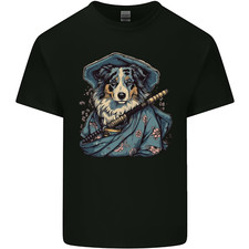 Australien Chien Berger Samouraï Warrior Fantaisie Homme Coton T-Shirt