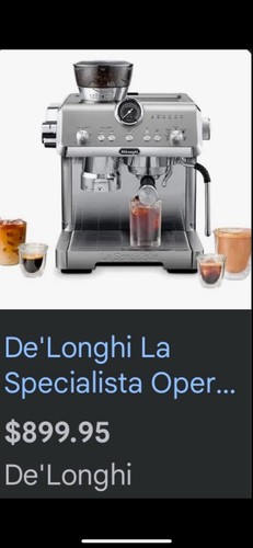This expresso machine we - machine,