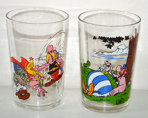 Lot verres moutarde - verres,