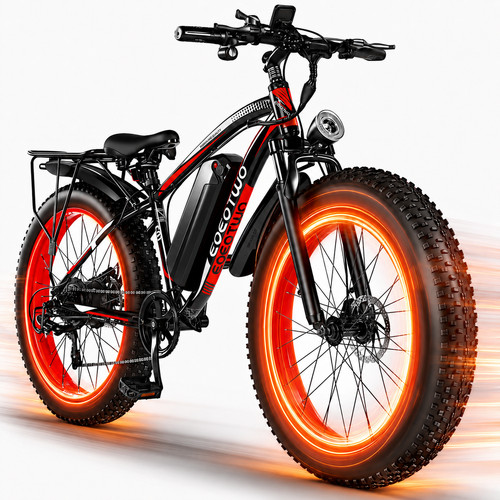 Fat tire ebike for - 26",