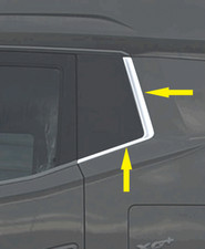 2x Moulures Acier Inoxydable