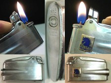 Briquet Ancien - RONSON Varaflame Pub Pursan -  Lighter Feuerzeug Accendino