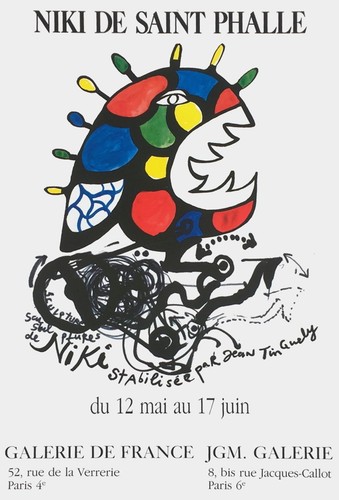 Niki saint phalle poster - saint,
